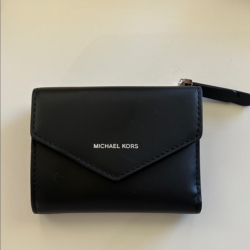 Michael Kors Black Leather Wallet NWOT